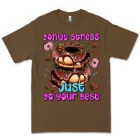 Cacao donut stress just do your best Premium Tee - AdoDesignShop
