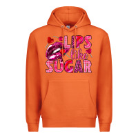 Carrot Lips like sugar Valentine's Day Premium Hoodie - HowdyJamesFarm