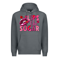 Rock Lips like sugar Valentine's Day Premium Hoodie - HowdyJamesFarm