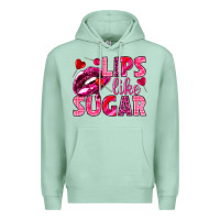 Seafoam Lips like sugar Valentine's Day Premium Hoodie - HowdyJamesFarm