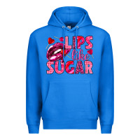 True Royal Lips like sugar Valentine's Day Premium Hoodie - HowdyJamesFarm