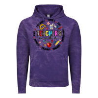 Cloud Purple teachers aide Vintage Hoodie - MaliasSmallBusiness