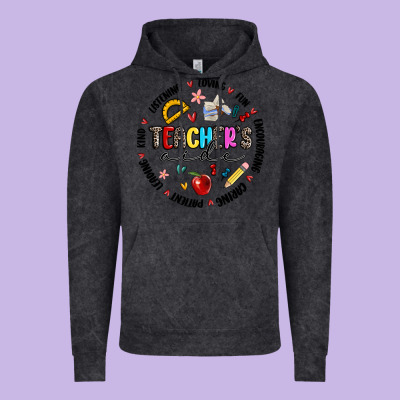 Teachers Aide Vintage Hoodie Designed By Maliassmallbusiness