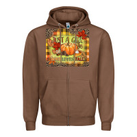 Chestnut Just a girl who loves Fall Zipper Hoodie - NancyCooperArtShop