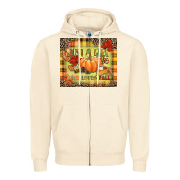 Sandshell Just a girl who loves Fall Zipper Hoodie - NancyCooperArtShop