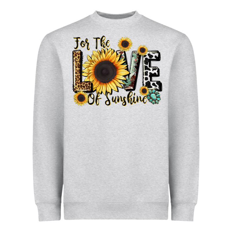 For The Love Of Sunshine Heavyweight Sweatshirt by LillyAllenDesigns | Teevron