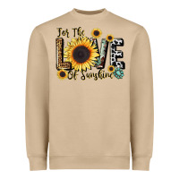 Mushroom for the love of sunshine Heavyweight Sweatshirt - LillyAllenDesigns