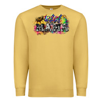 Antique Gold inked mama mother's day Premium Sweatshirt - HowdyJamesFarm