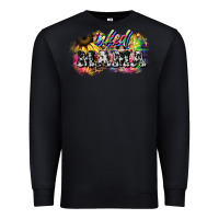 Black inked mama mother's day Premium Sweatshirt - HowdyJamesFarm