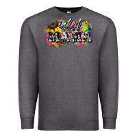 Charcoal Heather inked mama mother's day Premium Sweatshirt - HowdyJamesFarm