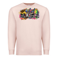 Pale Pink inked mama mother's day Premium Sweatshirt - HowdyJamesFarm