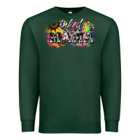 Sports Green inked mama mother's day Premium Sweatshirt - HowdyJamesFarm