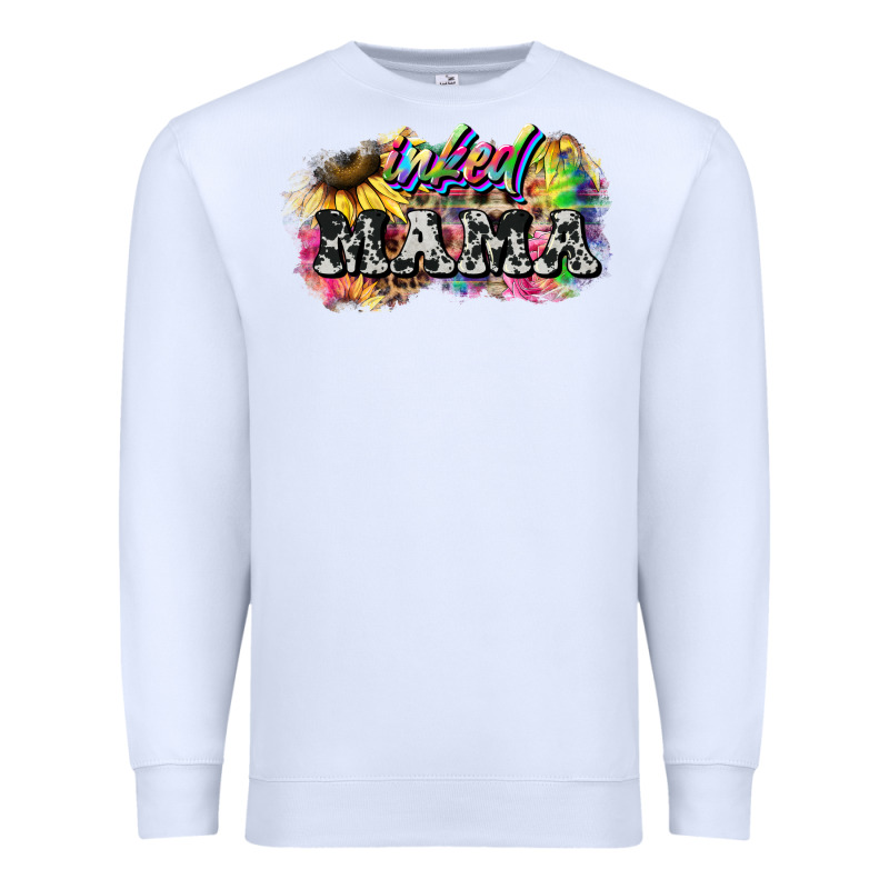 Inked Mama Mother's Day Premium Sweatshirt by HowdyJamesFarm | Teevron