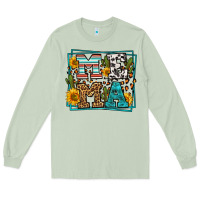 Matcha western leopard mema Long Sleeve Tee - LillyAllenDesigns