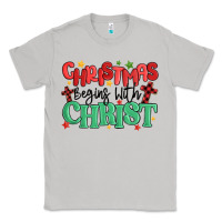 Moon Dust christmas begins with christ Classic Tee - MaliasSmallBusiness