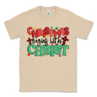 Mushroom christmas begins with christ Classic Tee - MaliasSmallBusiness