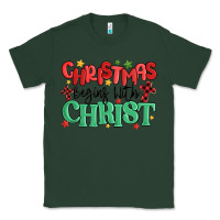 Sports Green christmas begins with christ Classic Tee - MaliasSmallBusiness
