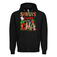 Black santa's favorite cma Zipper Hoodie - texasbilliewilder