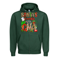 Sports Green santa's favorite cma Zipper Hoodie - texasbilliewilder