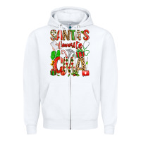 White santa's favorite cma Zipper Hoodie - texasbilliewilder