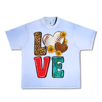 Western Love Baseball Urban Heavy Tee | Teevron