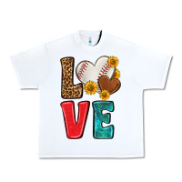 White western love baseball Urban Heavy Tee - NancyCooperArtShop