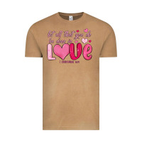 Vintage Camel let all that you do be done in love Vintage Tee - MaliasSmallBusiness