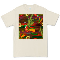 Mexican Food Seamless Pattern Premium Tee | Teevron