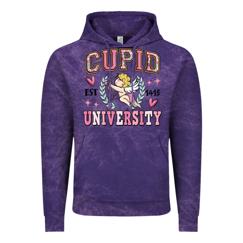 Cupid University Vintage Hoodie by MaliasSmallBusiness | Teevron