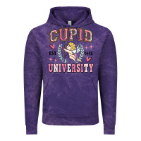 Cloud Purple cupid university Vintage Hoodie - MaliasSmallBusiness