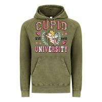 Vintage Olive cupid university Vintage Hoodie - MaliasSmallBusiness