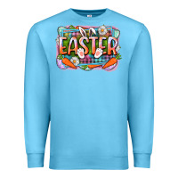 Ocean Blue Easter Premium Sweatshirt - CowGirlArtShop