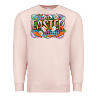 Pale Pink Easter Premium Sweatshirt - CowGirlArtShop