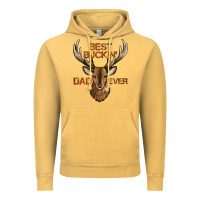 Vintage Mustard best buckin' dad ever deer Vintage Hoodie - Jasminsmagicworld