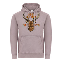 Vintage Zinc best buckin' dad ever deer Vintage Hoodie - Jasminsmagicworld