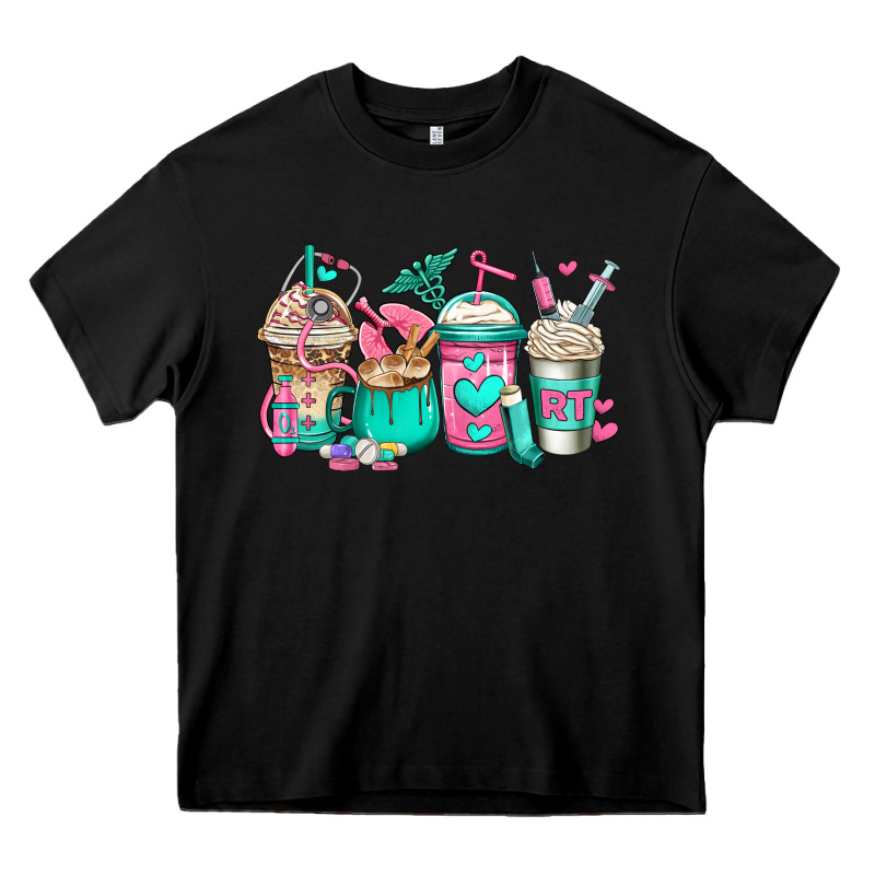 Rt Respiratory Therapist Coffee Cups Heavy Core Tee by Jasminsmagicworld | Teevron