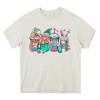 Cream rt respiratory therapist coffee cups Heavy Core Tee - Jasminsmagicworld