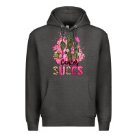 Charcoal Heather Cancer succs Cancer Awareness Premium Hoodie - HowdyJamesFarm