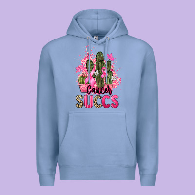 Cancer Succs Cancer Awareness Premium Hoodie Designed By Howdyjamesfarm