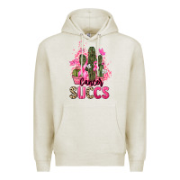 Oatmeal Heather Cancer succs Cancer Awareness Premium Hoodie - HowdyJamesFarm
