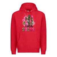 Red Cancer succs Cancer Awareness Premium Hoodie - HowdyJamesFarm