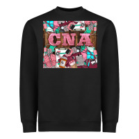Black cna Heavyweight Sweatshirt - LillyAllenDesigns