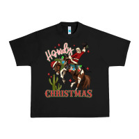 Howdy Christmas Cowboy Santa Urban Heavy Tee | Teevron