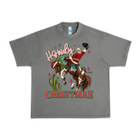 Tornado howdy christmas cowboy santa Urban Heavy Tee - MaliasSmallBusiness