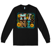 Black western leopard mini Long Sleeve Tee - LillyAllenDesigns