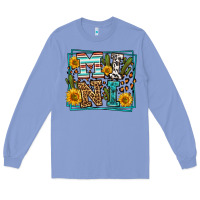 Colony Blue western leopard mini Long Sleeve Tee - LillyAllenDesigns