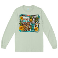 Matcha western leopard mini Long Sleeve Tee - LillyAllenDesigns