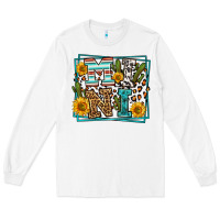 White western leopard mini Long Sleeve Tee - LillyAllenDesigns