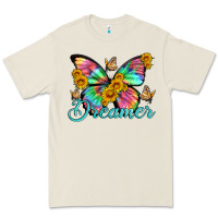Bone dreamer with Butterfly and sunflowers Premium Tee - Artiststas