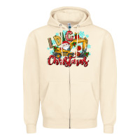 Sandshell i dig christmas Zipper Hoodie - texasbilliewilder